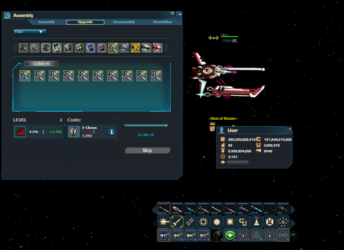 Dark Orbit| Global PVE(gbl1) - Colonel - Orcus, C+, G+, S+, P+ - 10 Asmodeus