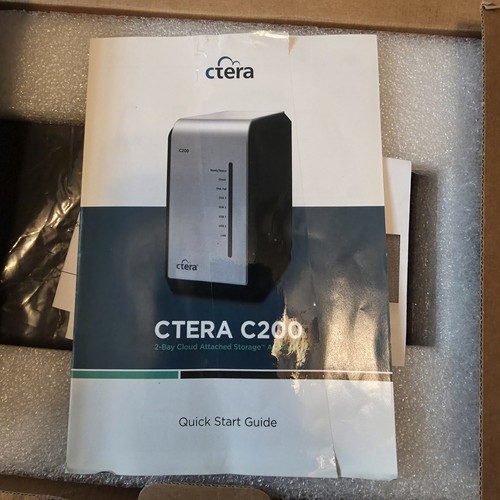 Ctera C200 Cloud Storage Gateway Appliance Complete with 2 1TB Drives - Picture 2 of 5