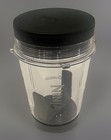 NEW! Ninja 716KKU100 Foodi 18OZ XL Smoothie Maker & Storage Lid Power Nutri Bowl