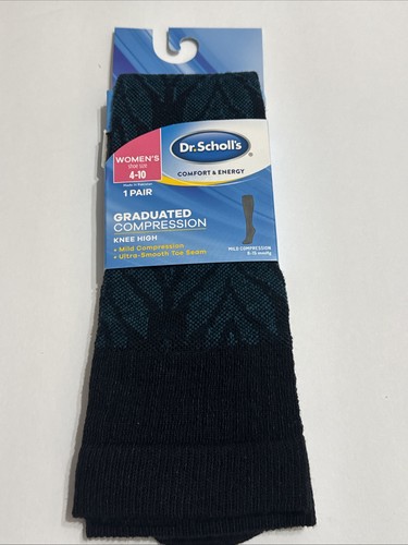 Dr. Scholl's Women's Graduated Compression Knee High Socks, Size 4-10, 1 pair - Picture 2 of 7