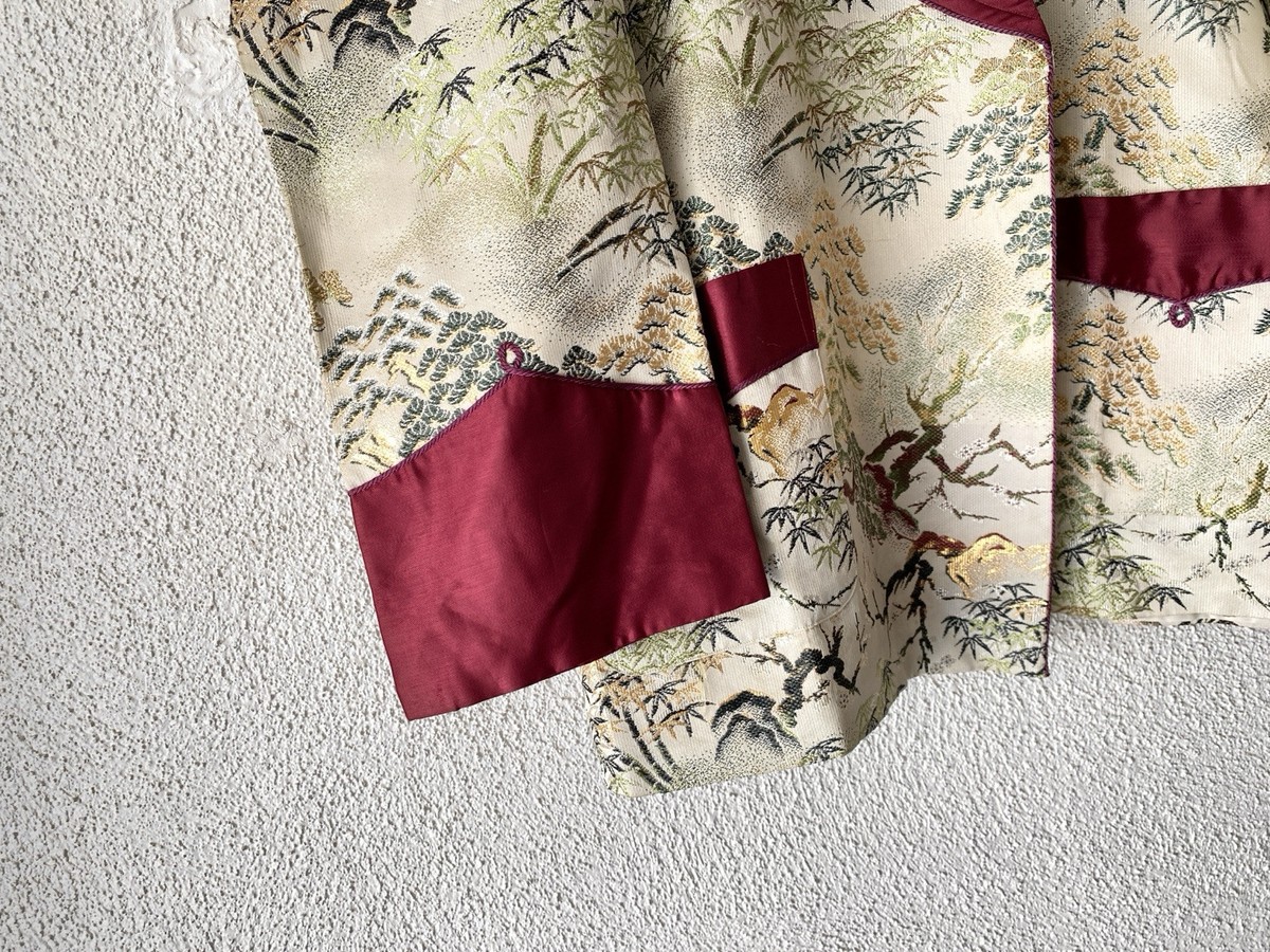 じ*ん様 1900s silk satin smoking jacket 1920s Satin is Your Second Skin Robe | Vintage 20s Pink