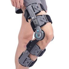 Hinged Knee Brace Post Op ROM Immobilizer ACL/MCL Meniscus Left/Right OPEN BOX