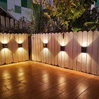 8x Outdoor Solar LED Deck Light Path Garden Patio Pathway Stairs Step Fence Lamp