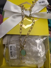 Kendra Scott Daphne Convertible Gold Link and Chain Necklace