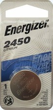 Energizer ECR2450 CR2450 BR2450 DL2450 Lithium 3V Battery NEW