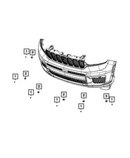 Genuine Mopar Park Assist Sensor 6PG85TZZAA