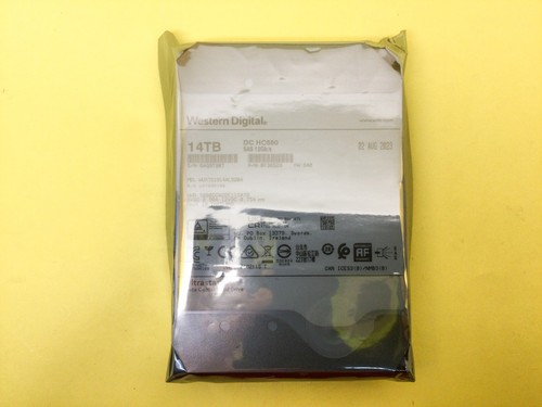 WD Ultrastar DC HC550 14TB 7.2K SAS 12Gb/s 3.5in HDD WUH721814AL5204 - Picture 2 of 2