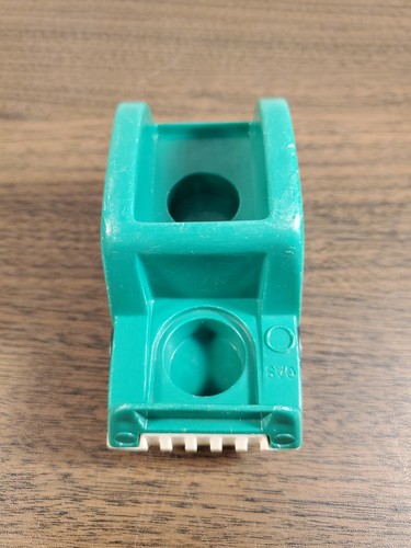 Vintage Fisher Price Little People Sesame Street Green Sanitation Garbage Truck - Picture 3 of 6