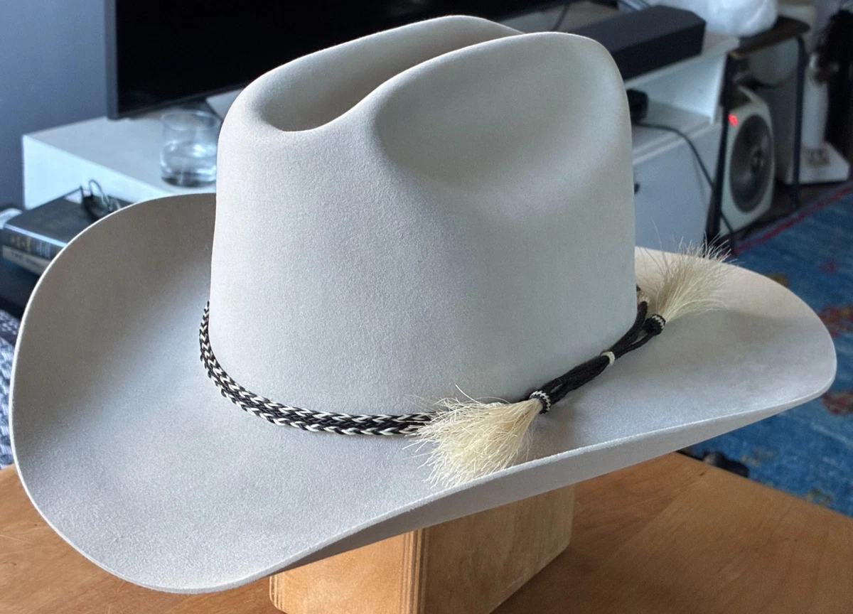 ル*ス様 VINTAGE RESISTOL ビーバー ハット 7 1/2 ブラッ ル*ス様 VINTAGE RESISTOL ビーバー ハット 7 1/2 ブラッ fit=scale