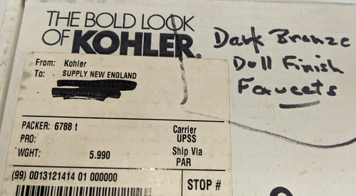 Kohler K11550-4-BRZ Bellhaven Centerset Lavatory Sink Faucet NEW - Picture 2 of 12