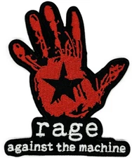 Rage Against the Machine Rock Music Embroidered Iron on Patch Applique