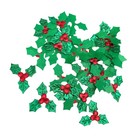 200 Pcs Decorative Green Cloth Leaves Artificial Silk Leaf Floral Wreath