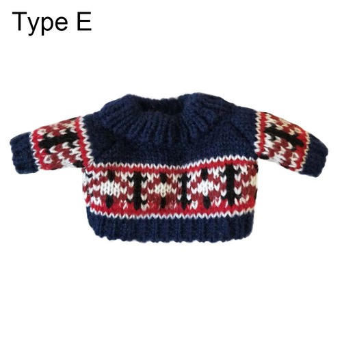 20cm Accessories Plush Toys Clothing Doll Clothes Wool Hat Sweater Doll vest - Picture 17 of 24