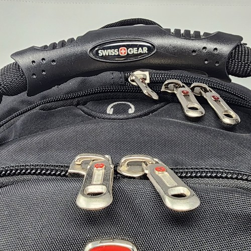 Mochila Swiss Gear 1900 Scan Smart Laptop Air Flow Negra Nueva Sin Etiquetas - Imagen 13 de 23