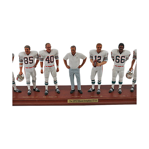 1972 Miami Dolphins Undefeated Perfect Season Danbury Mint Team Figure Set - Picture 3 of 8