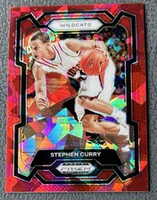 2024-25 Panini Prizm Draft Picks Red Ice Stephen Curry #77