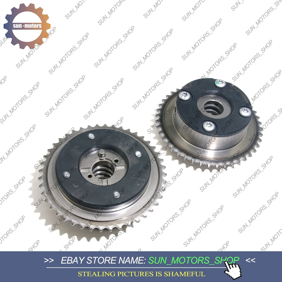 2x Ajustador de árbol de levas para Mercedes-Benz C230 cupé/sedán 2710500847 2710501047 Foto 4 de 4