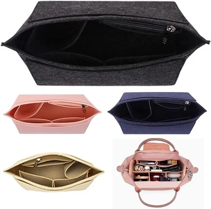 Organiser Insert For Le Pliage Tote Bags Shoulder Bags Nylon Leather Handbag New