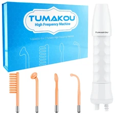 High Frequency Facial Machine - TUMAKOU Portable Handheld High Frequency Facial 
