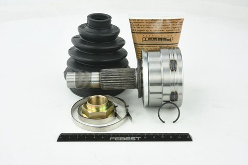 X2 PCS BOTH SIDES L&amp;R FITS CHEVRO JOINT KIT, DRIVE SHAFT 1010-T300MT FEBEST - Picture 3 of 13