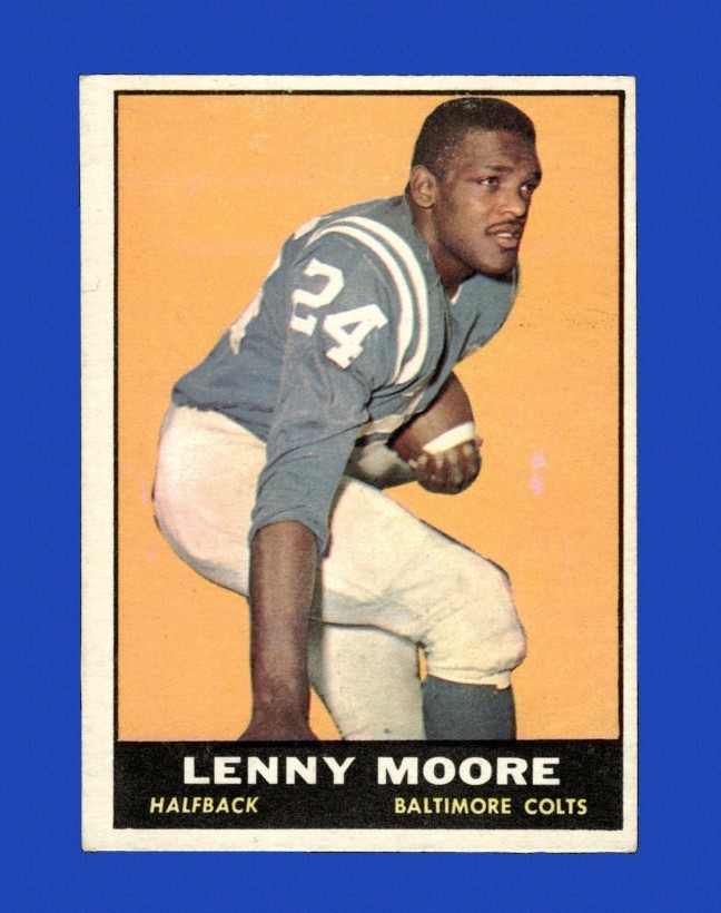1961 Topps Set-Break #  2 Lenny Moore EX-EXMINT *GMCARDS*
