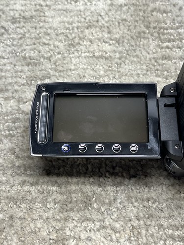 JVC HD Memory Camcorder Everio GZ-HM400 Video Black Boxed - No Charger - Picture 7 of 18