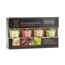 Cuccio Naturale Mini Cuticle Revitalizing Oils - Hydrating Repair for Dry Skin &
