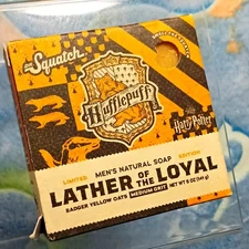 Dr Squatch Limited Edition Lather Of The Loyal Harry Potter Soap Hufflepuff