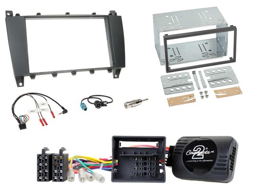 Kenwood 2DIN Bluetooth Lenkrad USB DAB Autoradio für Mercedes C 2007-2007 - Bild 3 von 11