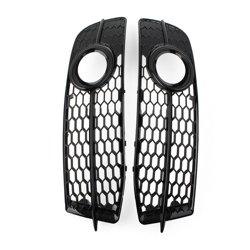 Front Bumper Fog Light Grille Cover For Audi A6 C6 Facelifted 2008-2011 - Bild 5 von 7