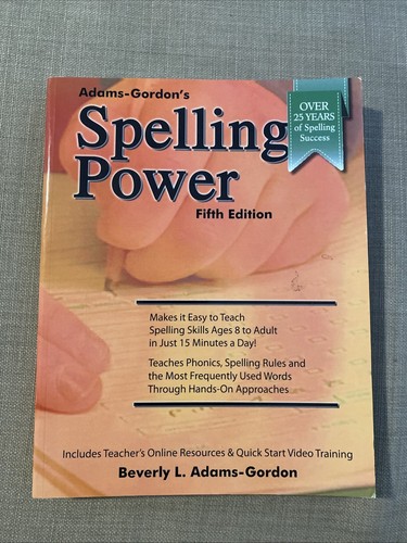 #2 Spelling Power (Fifth Edition) - Beverly L. Adams-Gordon - Clean Pages