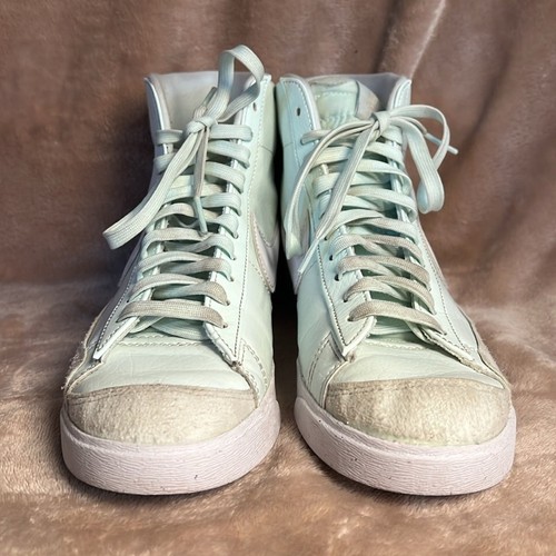 Damengröße 9 Nike Blazer '77 Next Nature Mid kaum grün mint weiß High Top! - Bild 2 von 8
