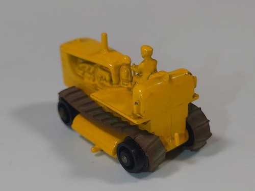 MATCHBOX Caterpillar Tractor No8 Model Car Vintage Collectible Item Edition - Picture 3 of 11