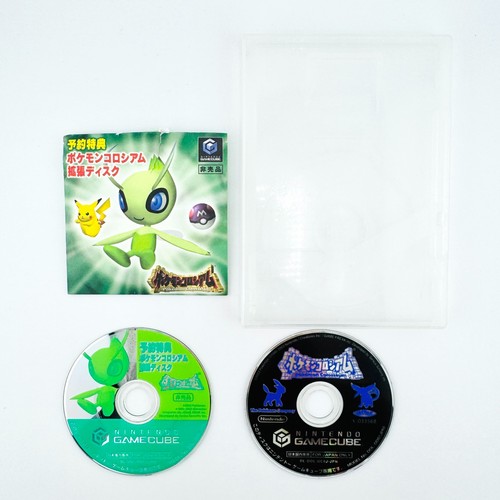 Pokemon Colosseum + Celebi Bonus Expansion Disc Nintendo GameCube GC aus Japan - Bild 1 von 12