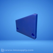 3564B-A061 Machined Plastic Mounting Block 4" x 4" x 1" FNIP