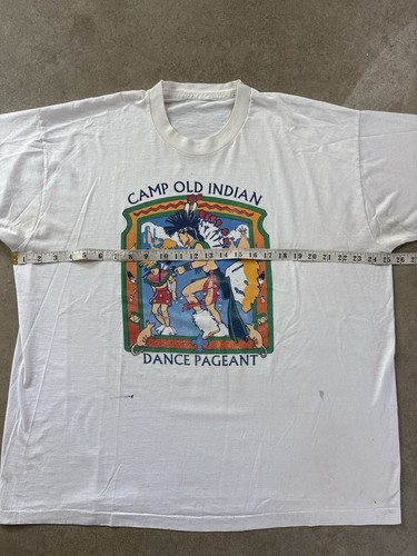Vintage Camp Old Indian Dance Pageant 90s T-Shirt Erwachsene XXL - Bild 9 von 11