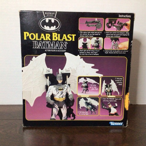 Batman Returns Polar Blast Actionfigur Toys R Us Limited Kenner 1991 Sealed - Bild 3 von 5