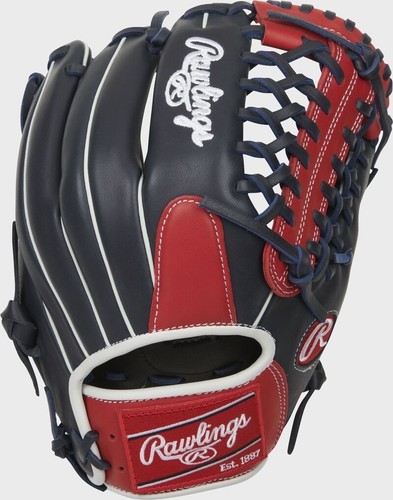 Rawlings Breakout 12 Inch Infielder Pitcher Glove BO206-4NS Red White Blue RHT - Picture 23 of 24