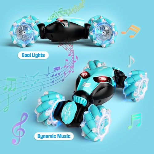 4WD RC Stunt Car Hand Gesture Sensing Off-Road Car 360° rotation Control Toy - Picture 6 of 13