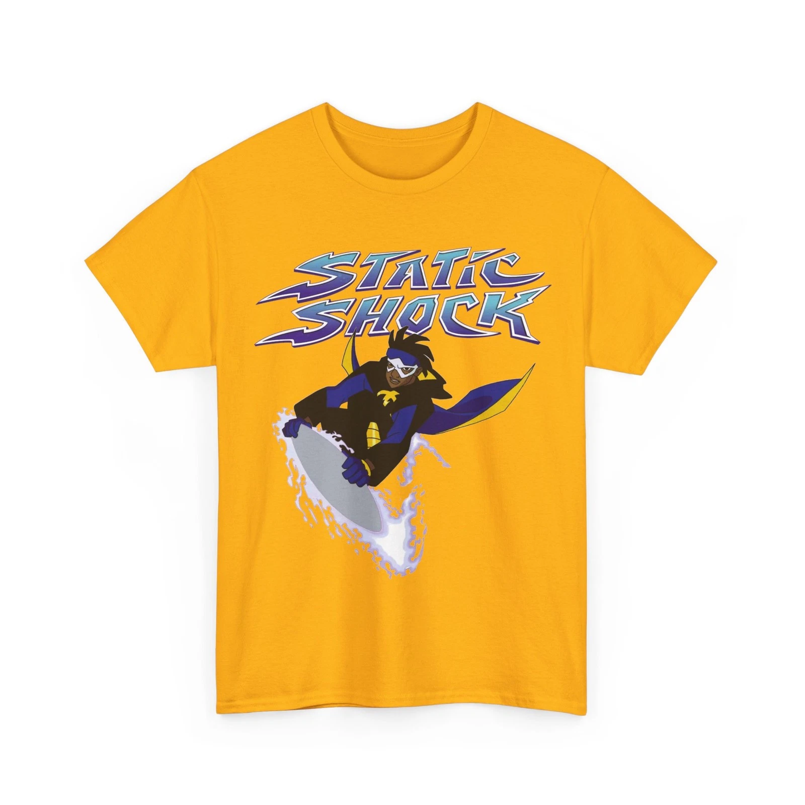Static Shock T-Shirt - Milestone Comics - WB - DC Comics - Virgil Hawskin