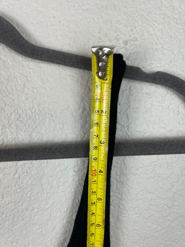 Maxi Vestido sin Mangas Tejido Reformation Para Mujer Mediano Negro Largo Corbata Cintura Elastizado Usado en Excelente Condición - Imagen 10 de 11