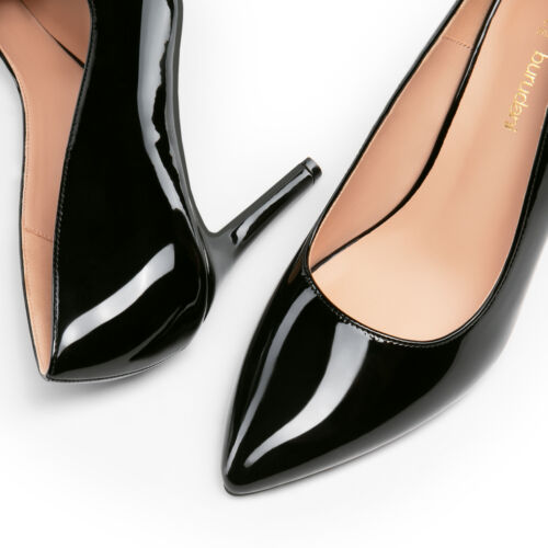Women Stiletto Pumps 4" High Heel Pointed Toe Wedding Shoes Ceremony Dress Shoes - Picture 25 of 64