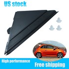 Right Side Door Mirror Flag Cover Molding Matte Black For 2012-2019 Fiat 500 