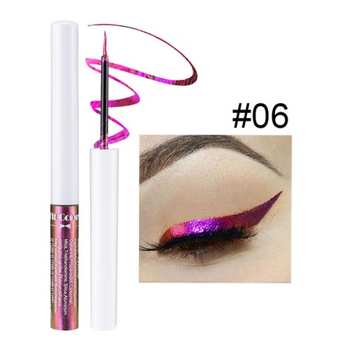 Gloss Shiny Eye Makeup Chameleons Eyeliner Metallic Shimmer Liquid Eye shadow & - Picture 16 of 23