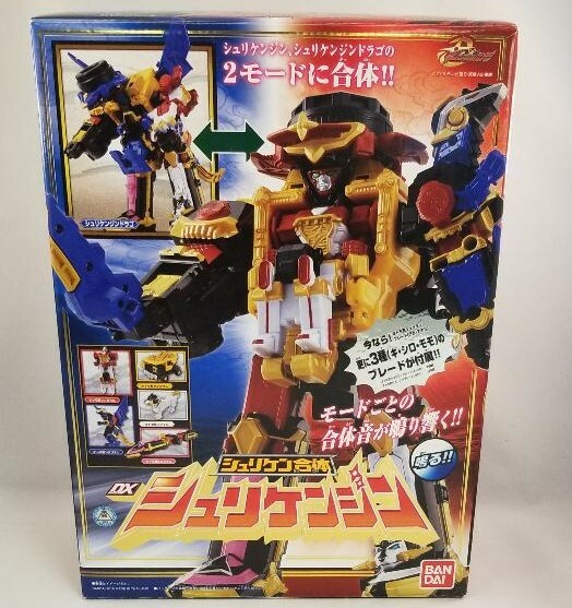 Bandai 2015 Power Ranger ninninger shurikenjin Megazord Dx Menta en caja Bandai 2015 Power Ranger ninninger shurikenjin Megazord Dx Menta en caja