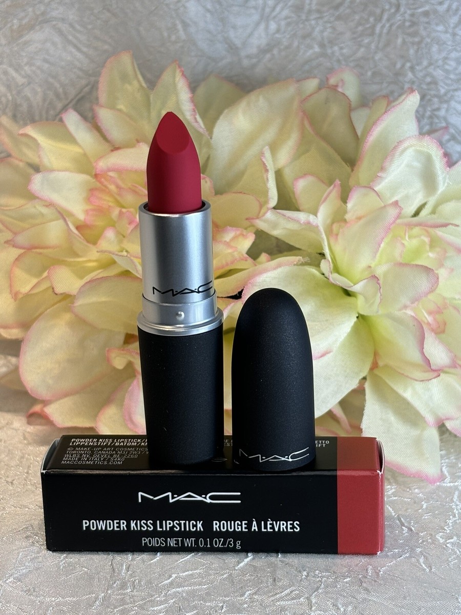 Mac Powder Kiss Lipstick - 306 SHOCKING REVELATION - Full Size New 