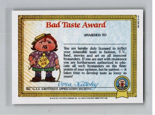 2021 Topps GPK Beyond The Streets NTWRK Mad Mike 10a - Picture 2 of 2