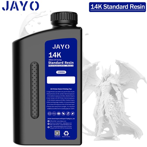 JAYO 1KG Standard/ABS-Like/Water Washable 405nm UV Resin 4K 6K 8K LCD 3D Printer - Picture 60 of 72
