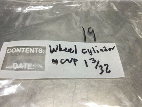 WAGNER WHEEL CYLINDER CUP 1-3/32" QTY 1 t120 - Bild 4 von 4