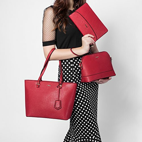 Handbags for Women Shoulder Bags Tote Satchel Hobo 3pcs Purse Assorted Colors - Picture 18 of 159